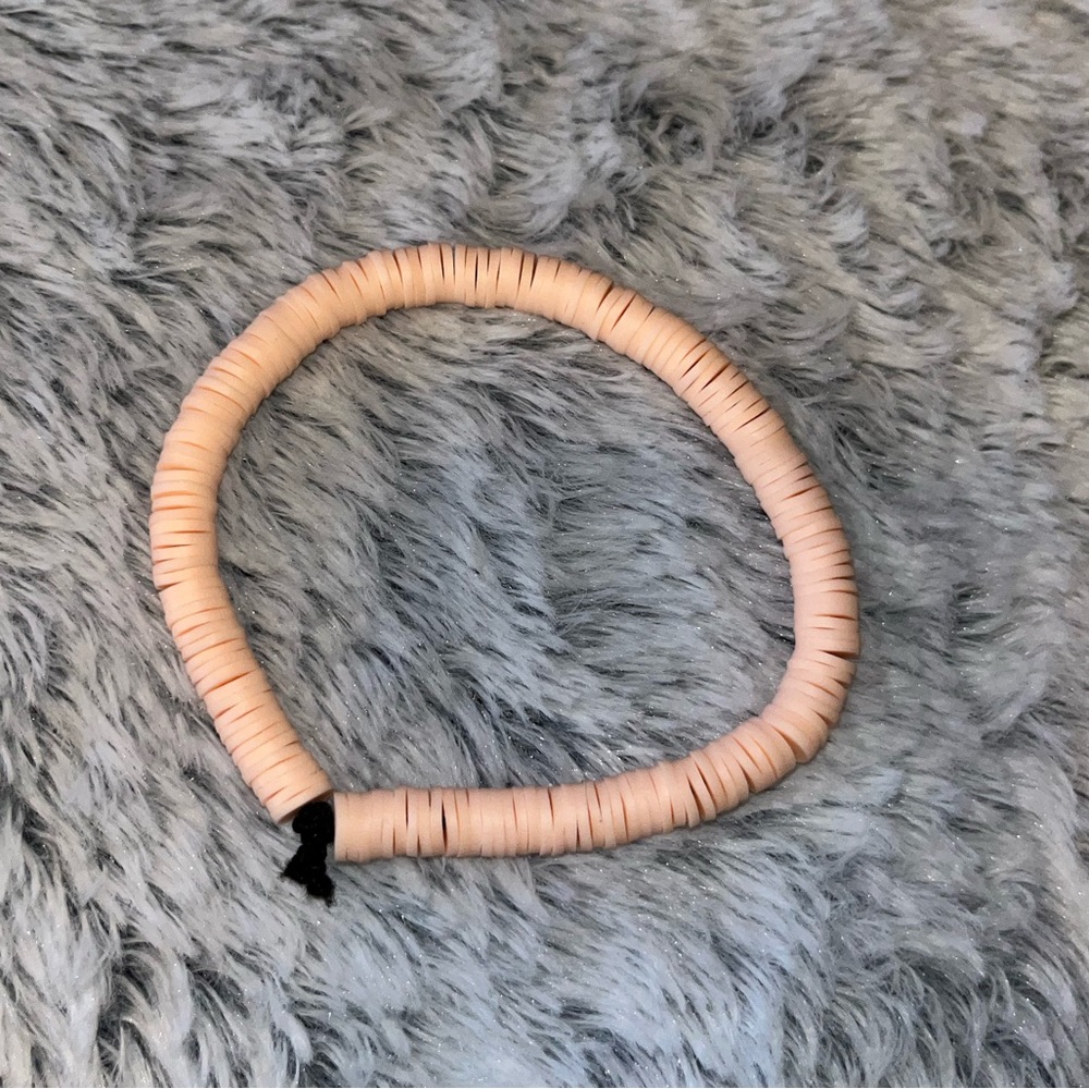 CLAY beads bracelet HANDCRAFTED